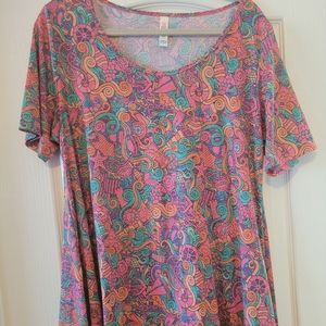 NWOT Nautical Lularoe Perfect T size M